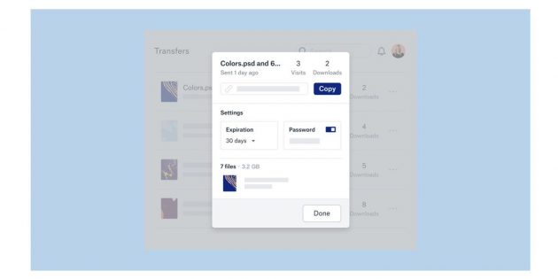 Su Dropbox per iOS arriva la funzione Transfer per condividere file fino a 100 GB