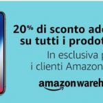 Prime Day 2019: sconto del 20% su tutti i prodotti di Amazon Warehouse