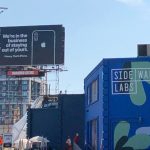 Apple e i nuovi cartelloni sulla privacy, anche nei pressi di edificio Google