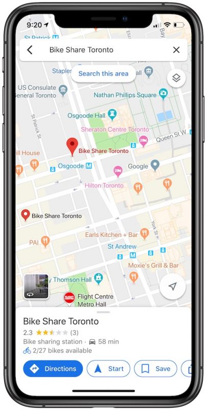 Google Maps: le informazioni di Bike sharing in tempo reale arrivano in altre 23 città
