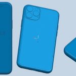 Immagini CAD mostrano l’iPhone 2019 di Apple