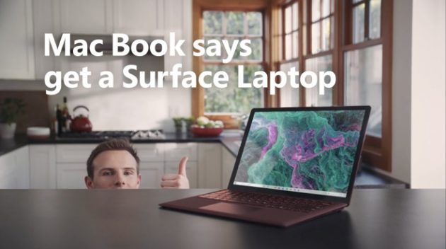 Un certo “Mac Book” ti consiglia di acquistare il Surface Laptop 2