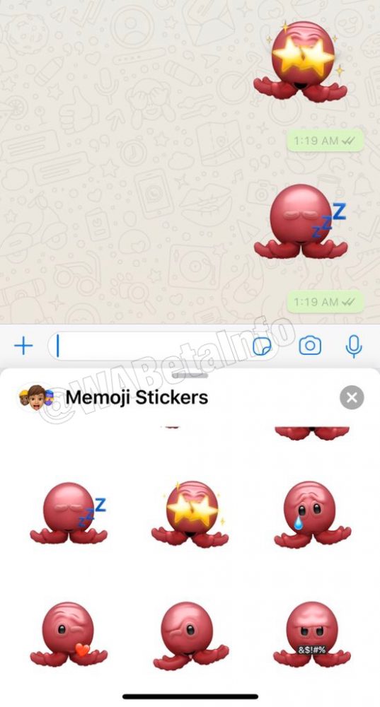 WhatsApp, in arrivo il supporto alle Memoji