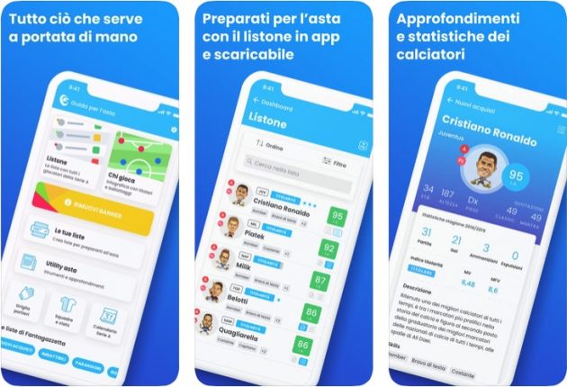 Fantacalcio, dalla guida all’asta all’organizzazione delle leghe… è tutto su App Store