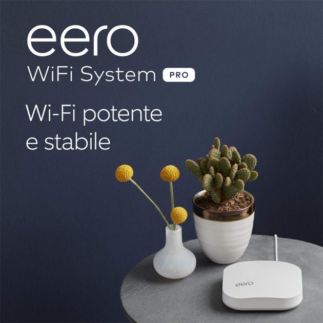 Amazon presenta i dispositivi Wi-Fi mesh di eero in Italia