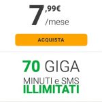 Kena lancia l’offerta Flash: 7,99€ con minuti illimitati, SMS illimitati e 70 GIGA