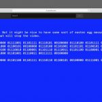 Cosa nasconde il messaggio nel “Blue screen of death” di Apple?