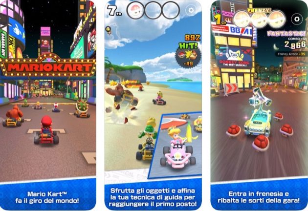 Nintendo rilascia Mario Kart Tour su App Store