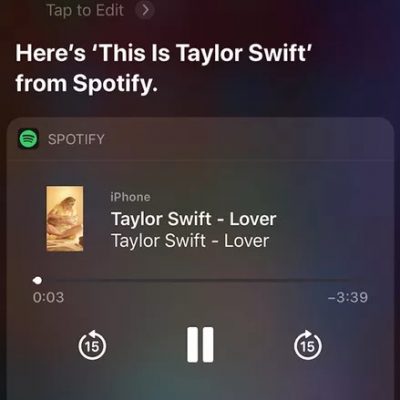 Spotify sta testando il supporto a Siri su iOS 13