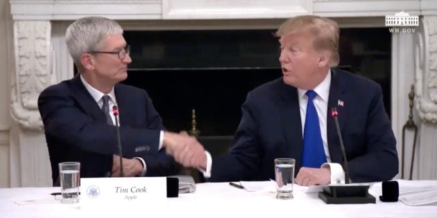 Tim Cook esprime solidarietà a Donald Trump dopo la sparatoria