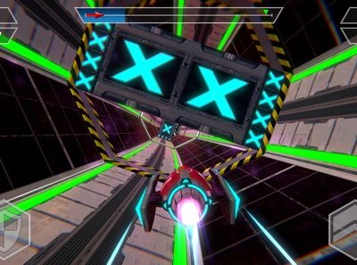 Track Mayhem: una corsa infinita a bordo di un veicolo spaziale futuristico