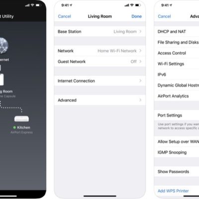 Apple pubblica un aggiornamento per l’app AirPort Utility