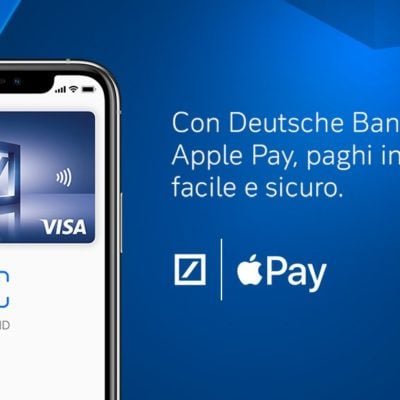 Apple Pay: da oggi disponibili Deutsche Bank e tante altre