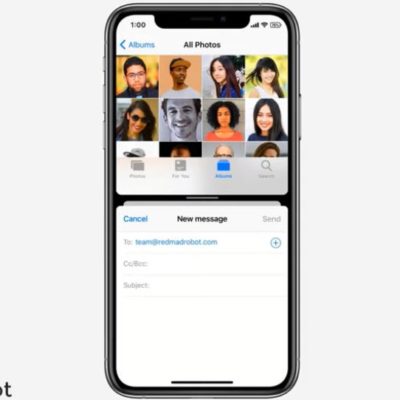 Concept di iOS 14 introduce la modalità Split View su iPhone