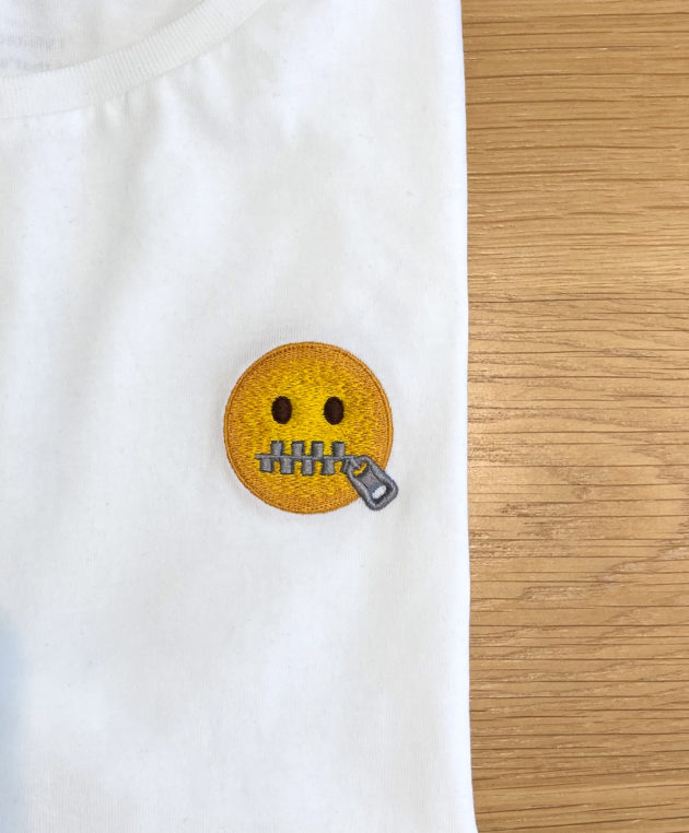 emoji tshirt apple