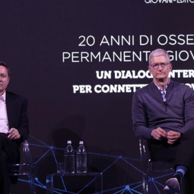 Tim Cook in Italia parla di fake news, privacy e immigrazione
