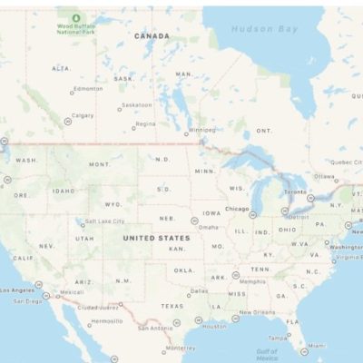 Apple Mappe: rinnovate le mappe di parte degli Stati Uniti