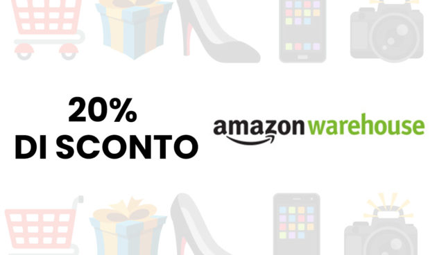 20% su tutti i prodotti Amazon Warehouse per la settimana del Black Friday