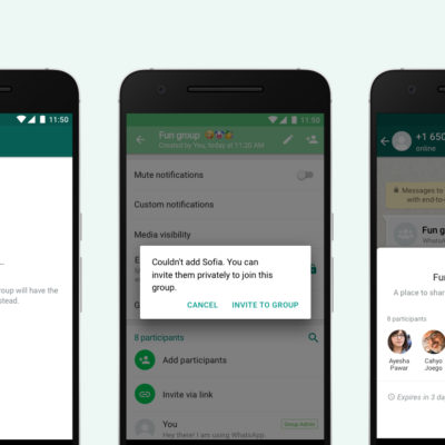 WhatsApp introduce nuove impostazioni sulla privacy nelle chat di gruppo