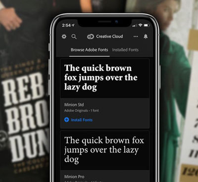 I caratteri di Adobe Fonts disponibili su iOS 13 e iPadOS 13