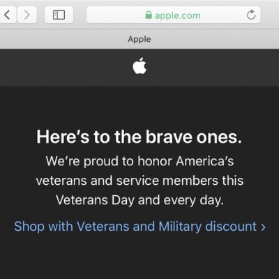 Apple celebra il Veterans Day negli USA promuovendo app, attività Apple Watch e tanto altro