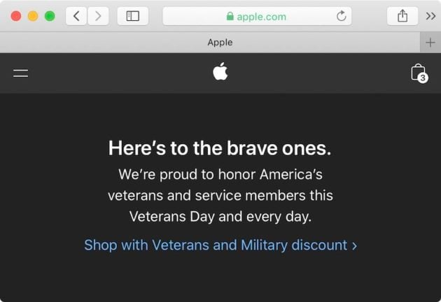 Apple celebra il Veterans Day negli USA promuovendo app, attività Apple Watch e tanto altro