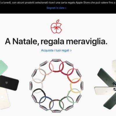 Apple annuncia il Black Friday 2019