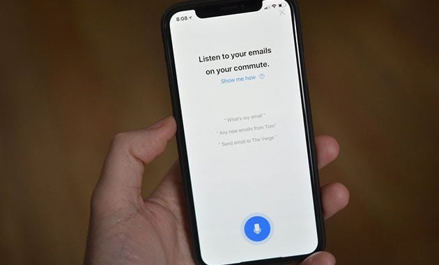 Cortana email ios