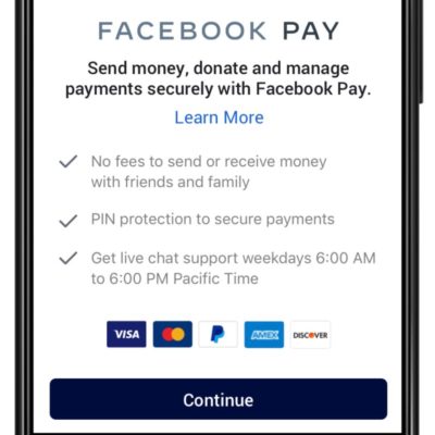 Facebook lancia la sfida ad Apple Pay con il suo nuovo sistema di pagamento