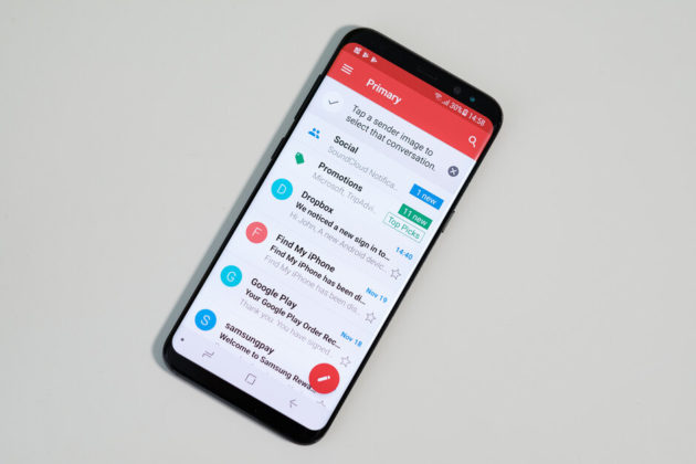 Gmail aggiunge il supporto alle e-mail dinamiche su iOS