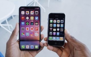 Un confronto tra il primo iPhone e il nuovo iPhone 11 Pro