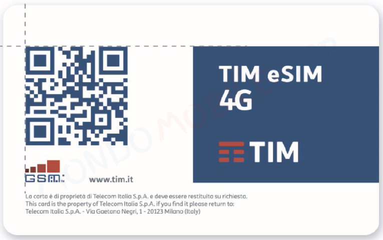 tim esim iphone