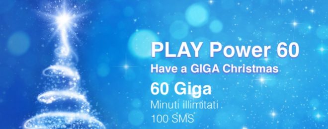 Offerta natalizia “Tre Play Power 60” con minuti illimitati e 60 GIGA