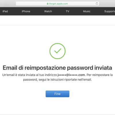 Apple cancella gli account iCloud se ci sono troppe richieste di recupero password