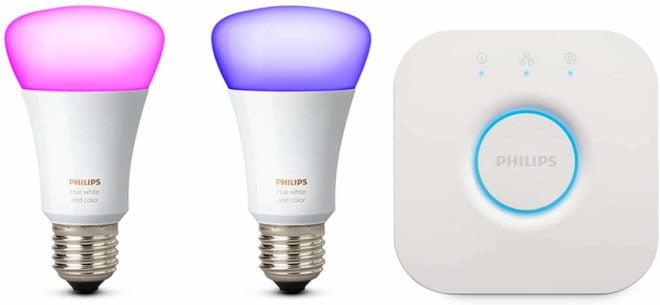 Philips Hue in sconto su Amazon: starter kit, strisce LED e tanto altro