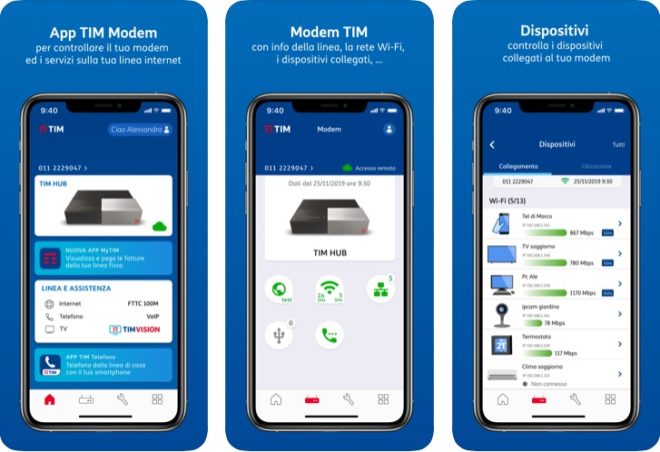 L’app MyTIM Fisso si rinnova e diventa TIM Modem