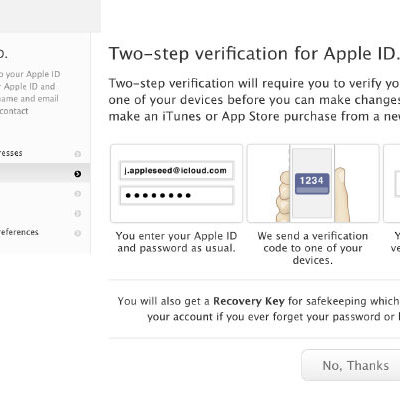 Apple lavora a un nuovo formato standard per gli SMS di verifica a due fattori