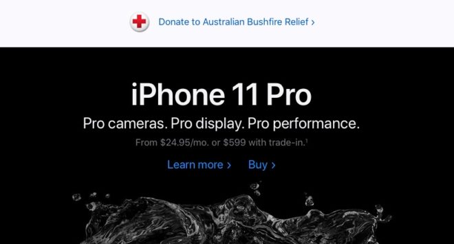 Apple attiva le donazioni su iTunes per aiutare l’Australia