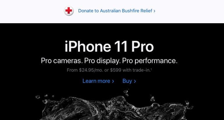 donazioni apple australia