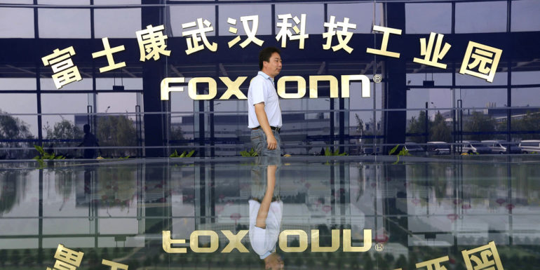 entrate foxconn
