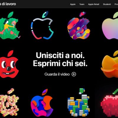 Apple rinnova il sito “Opportunità di lavoro” con un nuovo design