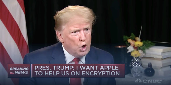 Trump (ri)chiede ad Apple di sbloccare gli iPhone dei criminali