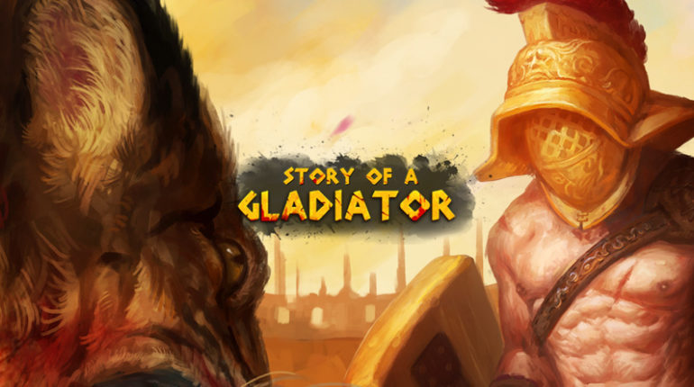 Story of a gladiator cover