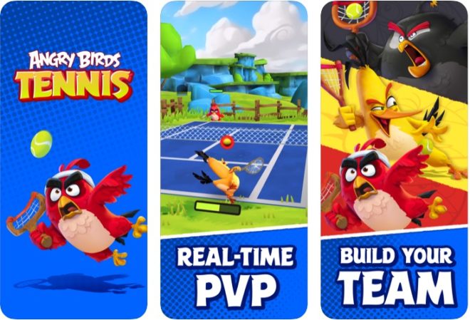 Angry Birds Tennis disponibile su App Store, ma non ancora in Italia