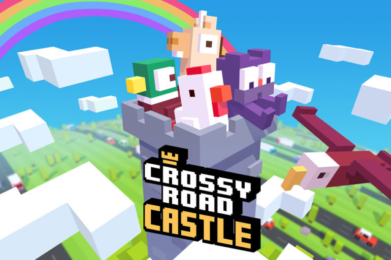 crossy road castle