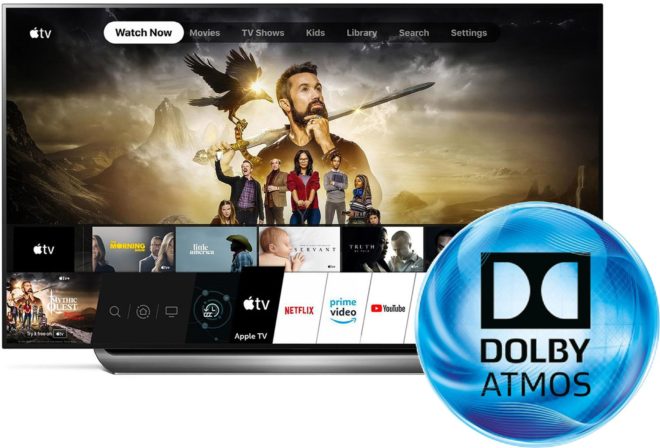 L’app Apple TV su smart TV LG supporterà presto il Dolby Atmos