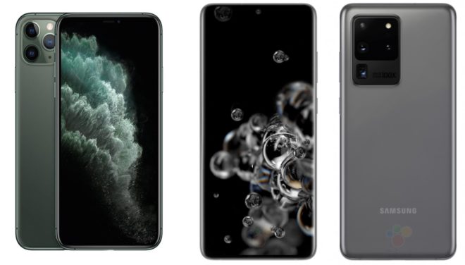 iPhone 11 Pro Max vs. Samsung Galaxy S20 Ultra, quali sono le differenze?