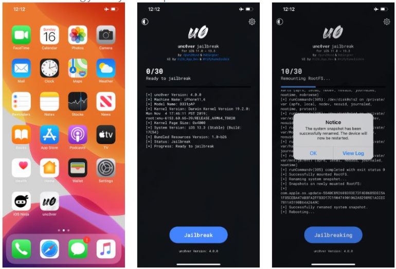 jailbreak iOS 13.3