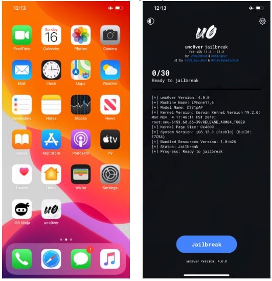 jailbreak iOS 13.3