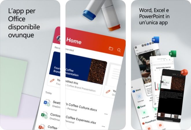 Microsoft rilascia l’app Office per iPhone con Word, Excel e PowerPoint
